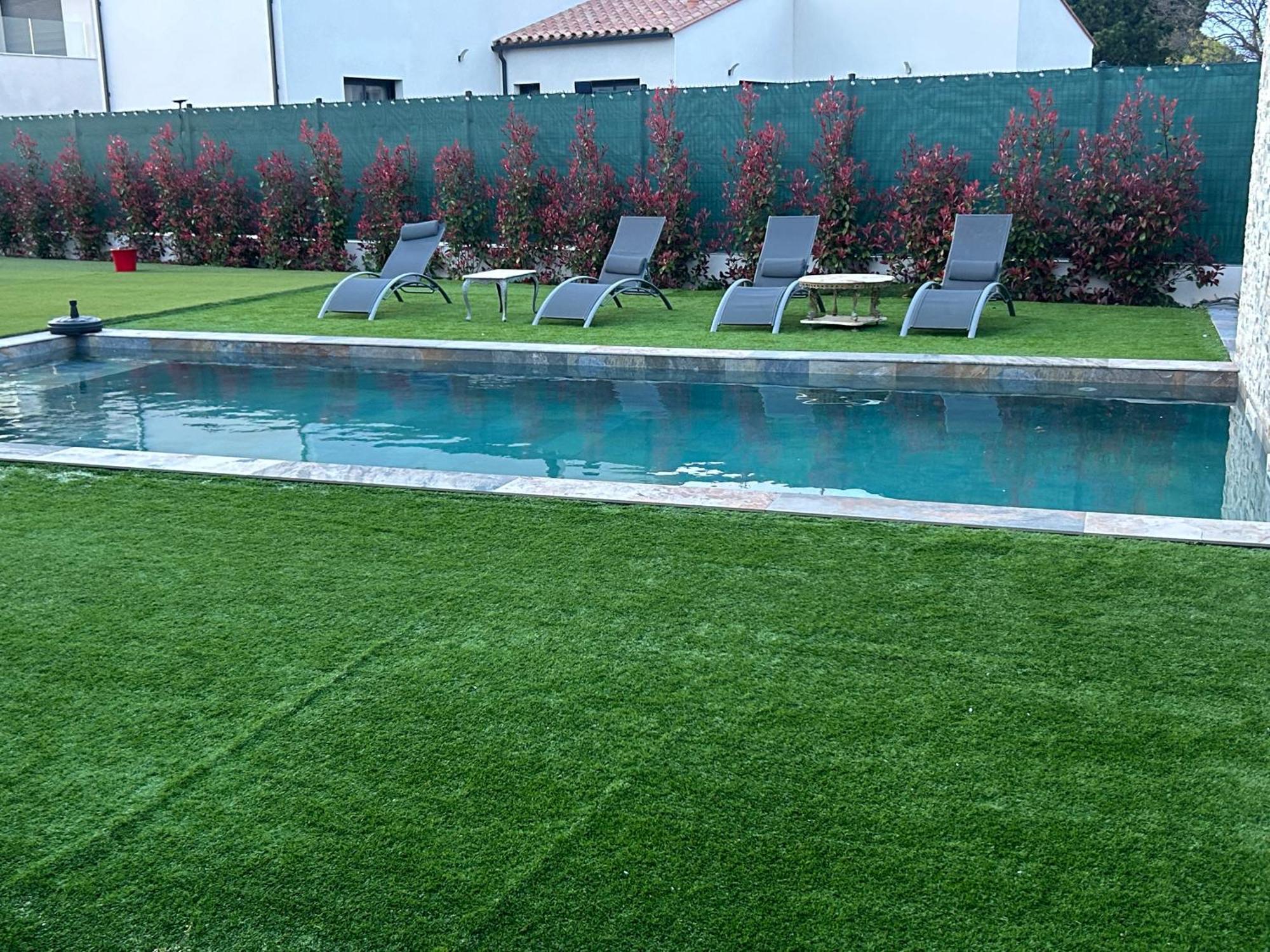 Grande Villa Avec Piscine Bompas  Bagian luar foto
